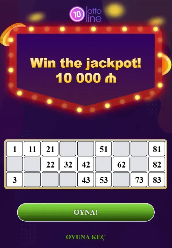 10Line Loto – Azərbaycanın Online Loto Platforması